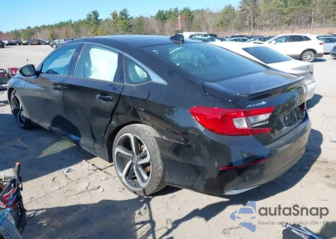 2022 Honda Accord Hybrid Sport from USA, damaged, VIN 1HGCV3F22NA045761